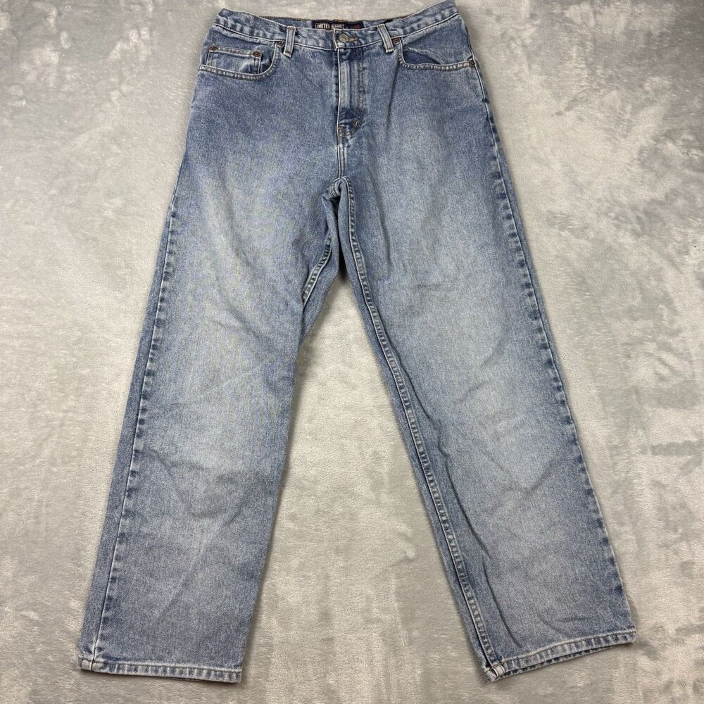 Limited Jeans Y2K Light Wash Baggy Straight Leg Jeans Women’s Size 10